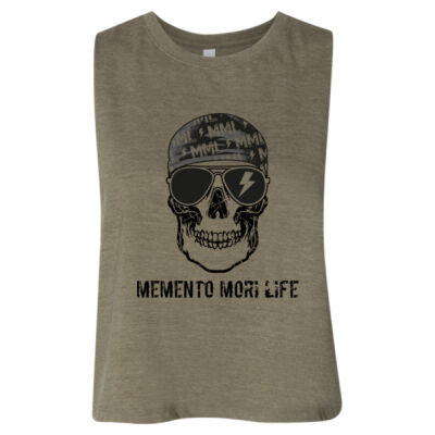 Lightening Racerback Crop Tank Thumbnail