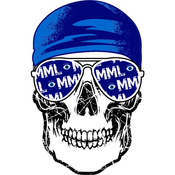 Skull Bandana with Evil Eye Thumbnail