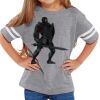 Rabbit Skins Toddler Fine Jersey Football T-Shirt Thumbnail