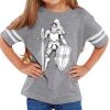 Rabbit Skins Toddler Fine Jersey Football T-Shirt Thumbnail