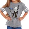 Rabbit Skins Toddler Fine Jersey Football T-Shirt Thumbnail