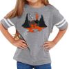 Rabbit Skins Toddler Fine Jersey Football T-Shirt Thumbnail