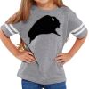 Rabbit Skins Toddler Fine Jersey Football T-Shirt Thumbnail