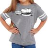 Rabbit Skins Toddler Fine Jersey Football T-Shirt Thumbnail
