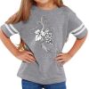 Rabbit Skins Toddler Fine Jersey Football T-Shirt Thumbnail