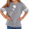 Rabbit Skins Toddler Fine Jersey Football T-Shirt Thumbnail