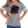 Rabbit Skins Toddler Fine Jersey Football T-Shirt Thumbnail