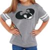Rabbit Skins Toddler Fine Jersey Football T-Shirt Thumbnail