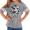 Rabbit Skins Toddler Fine Jersey Football T-Shirt Thumbnail