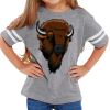 Rabbit Skins Toddler Fine Jersey Football T-Shirt Thumbnail