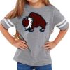 Rabbit Skins Toddler Fine Jersey Football T-Shirt Thumbnail