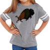 Rabbit Skins Toddler Fine Jersey Football T-Shirt Thumbnail