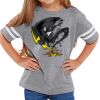 Rabbit Skins Toddler Fine Jersey Football T-Shirt Thumbnail