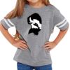 Rabbit Skins Toddler Fine Jersey Football T-Shirt Thumbnail