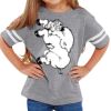 Rabbit Skins Toddler Fine Jersey Football T-Shirt Thumbnail