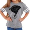 Rabbit Skins Toddler Fine Jersey Football T-Shirt Thumbnail