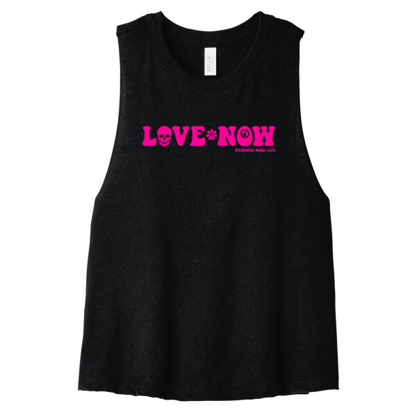 MML Love Now Crop Racerback Tank  Thumbnail
