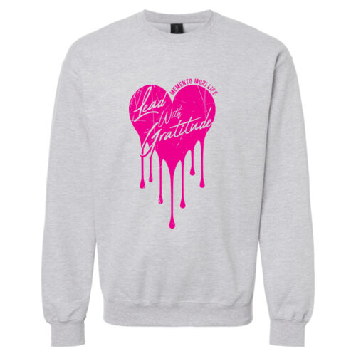 Lead With Gratitude | Softstyle Sweatshirt | Hot Pink Thumbnail