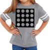 Rabbit Skins Toddler Fine Jersey Football T-Shirt Thumbnail