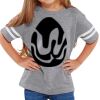 Rabbit Skins Toddler Fine Jersey Football T-Shirt Thumbnail