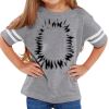 Rabbit Skins Toddler Fine Jersey Football T-Shirt Thumbnail