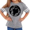 Rabbit Skins Toddler Fine Jersey Football T-Shirt Thumbnail