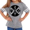 Rabbit Skins Toddler Fine Jersey Football T-Shirt Thumbnail