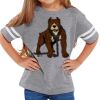 Rabbit Skins Toddler Fine Jersey Football T-Shirt Thumbnail