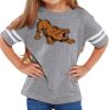 Rabbit Skins Toddler Fine Jersey Football T-Shirt Thumbnail