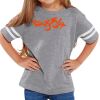 Rabbit Skins Toddler Fine Jersey Football T-Shirt Thumbnail