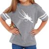 Rabbit Skins Toddler Fine Jersey Football T-Shirt Thumbnail