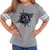 Rabbit Skins Toddler Fine Jersey Football T-Shirt Thumbnail