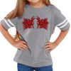 Rabbit Skins Toddler Fine Jersey Football T-Shirt Thumbnail