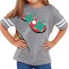 Rabbit Skins Toddler Fine Jersey Football T-Shirt Thumbnail