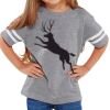 Rabbit Skins Toddler Fine Jersey Football T-Shirt Thumbnail