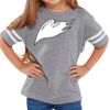 Rabbit Skins Toddler Fine Jersey Football T-Shirt Thumbnail