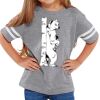 Rabbit Skins Toddler Fine Jersey Football T-Shirt Thumbnail