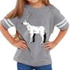 Rabbit Skins Toddler Fine Jersey Football T-Shirt Thumbnail