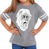 Rabbit Skins Toddler Fine Jersey Football T-Shirt Thumbnail