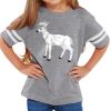 Rabbit Skins Toddler Fine Jersey Football T-Shirt Thumbnail