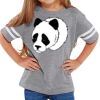 Rabbit Skins Toddler Fine Jersey Football T-Shirt Thumbnail