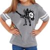 Rabbit Skins Toddler Fine Jersey Football T-Shirt Thumbnail