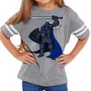 Rabbit Skins Toddler Fine Jersey Football T-Shirt Thumbnail