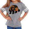 Rabbit Skins Toddler Fine Jersey Football T-Shirt Thumbnail