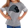 Rabbit Skins Toddler Fine Jersey Football T-Shirt Thumbnail