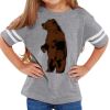 Rabbit Skins Toddler Fine Jersey Football T-Shirt Thumbnail