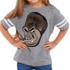 Rabbit Skins Toddler Fine Jersey Football T-Shirt Thumbnail