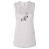 Ladies' Bella Flowy Scoop Muscle Tank Thumbnail