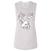 Ladies' Bella Flowy Scoop Muscle Tank Thumbnail