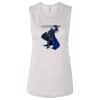 Ladies' Bella Flowy Scoop Muscle Tank Thumbnail